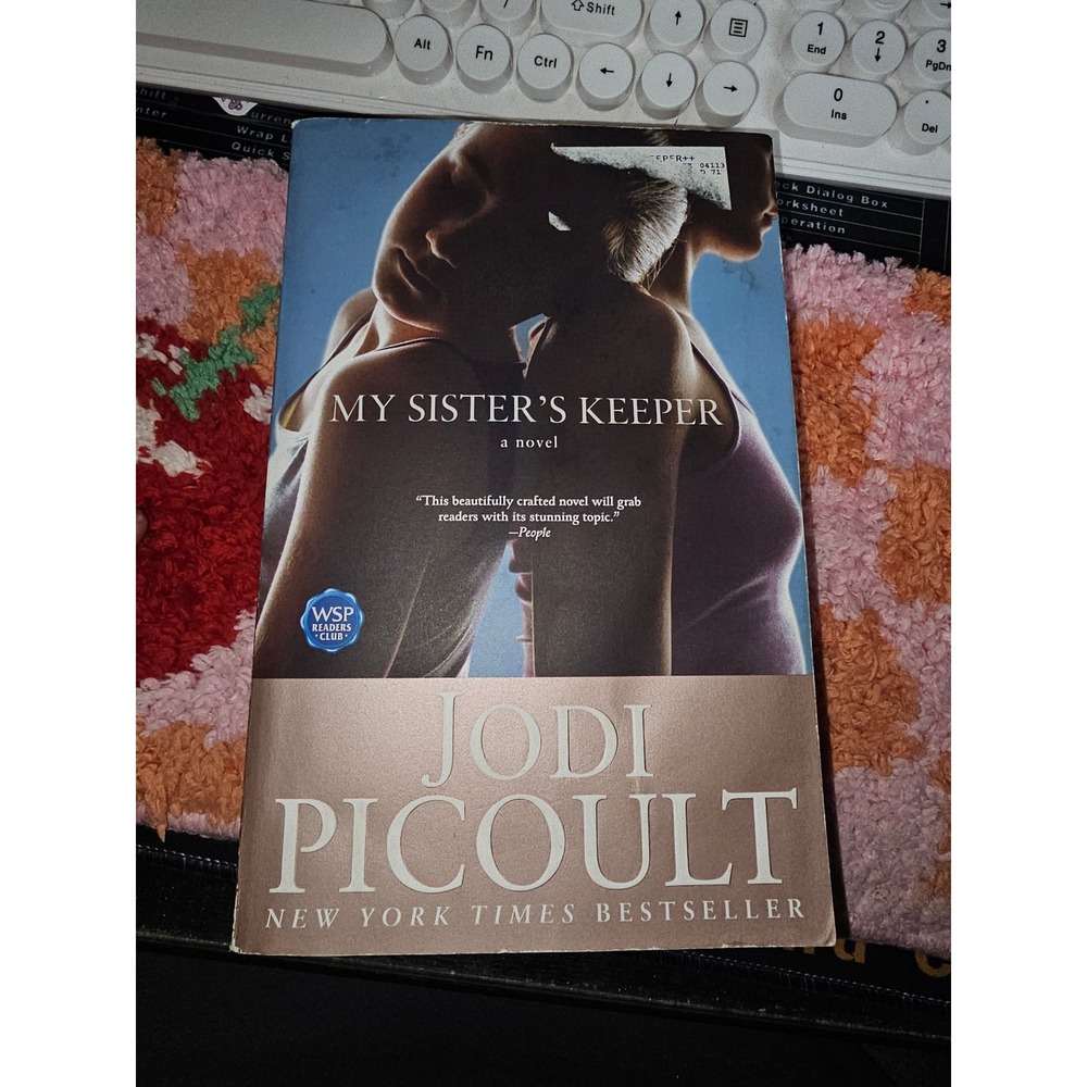Jodi Picoult My Sister's Keeper Book Adult OS Blue Good Paperback Bestseller